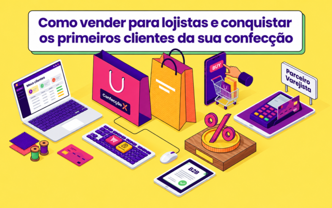 Como vender para lojistas e conquistar os primeiros clientes da sua confecção
