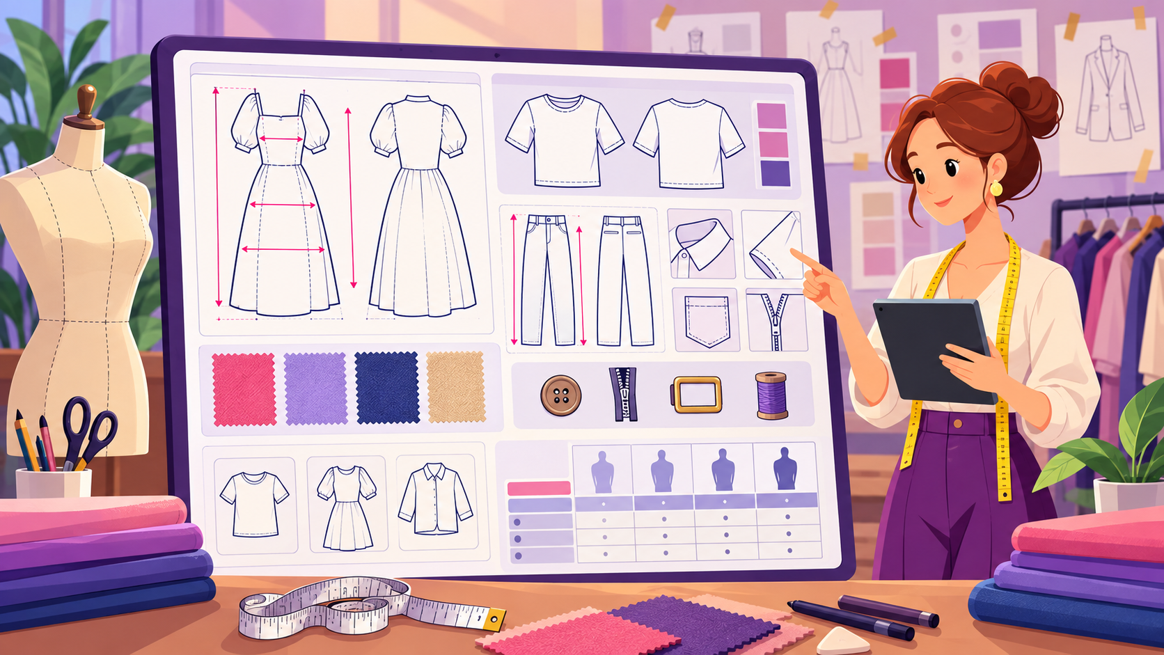 Ficha técnica de roupas: o que é, o que não pode faltar e como fazer (com modelo)