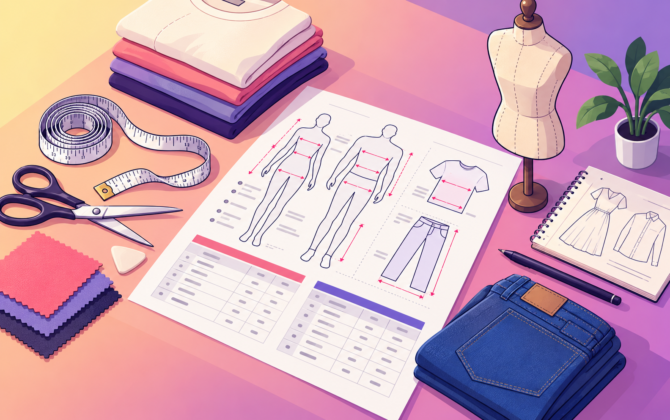 Tabela de medidas de roupas: como criar a da sua confecção (guia completo)